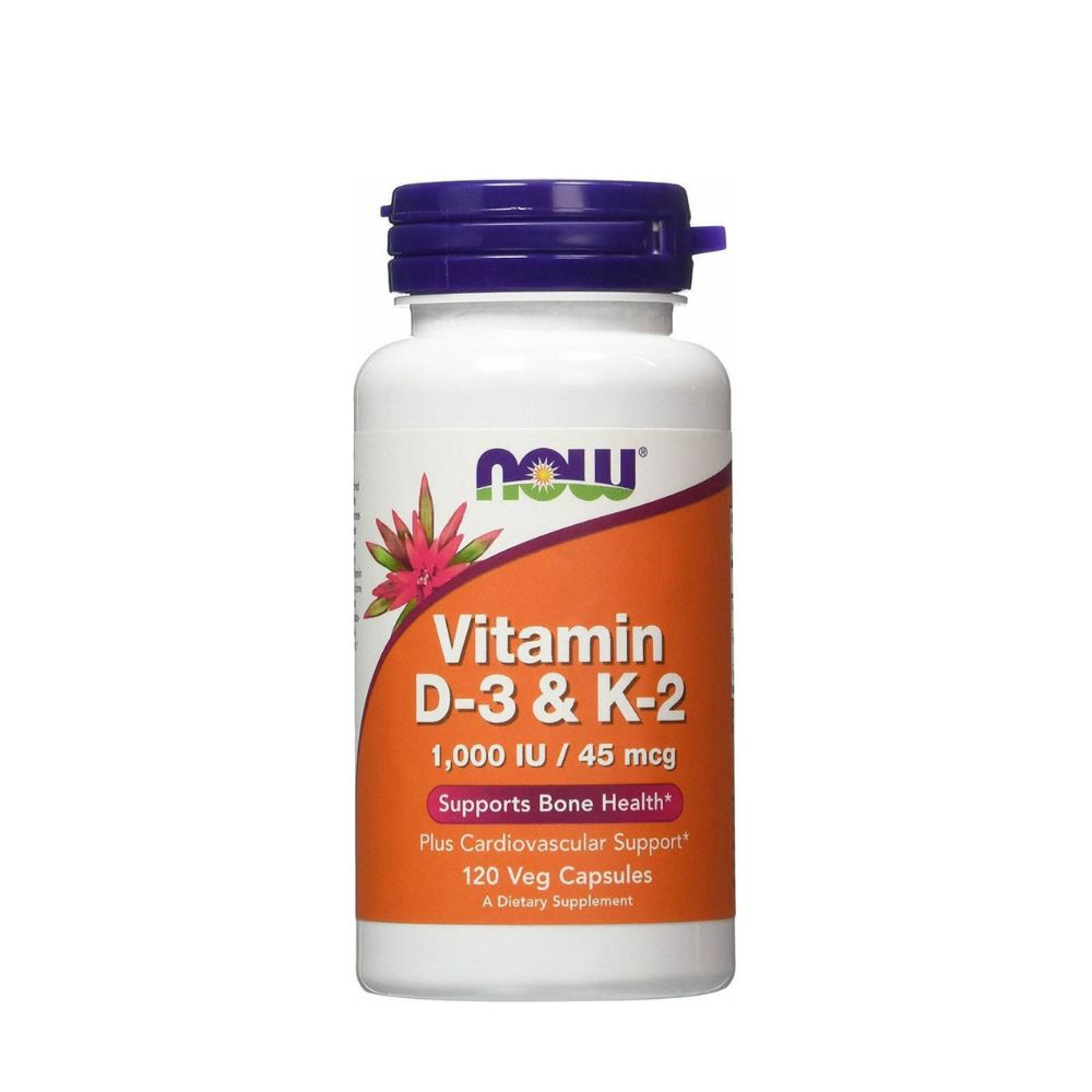 Now Foods Vitamin D-3 & K-2 120caps