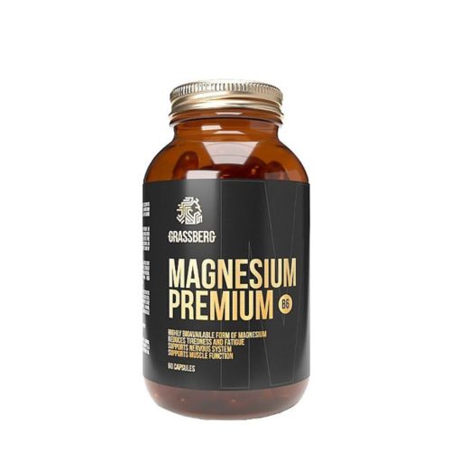 Grassberg Magnesium Premium B6 60 caps